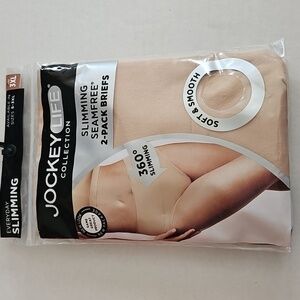 Jockey Life Everyday Slimming Seamfree Slimming 2 Pk Brief New 3XL
